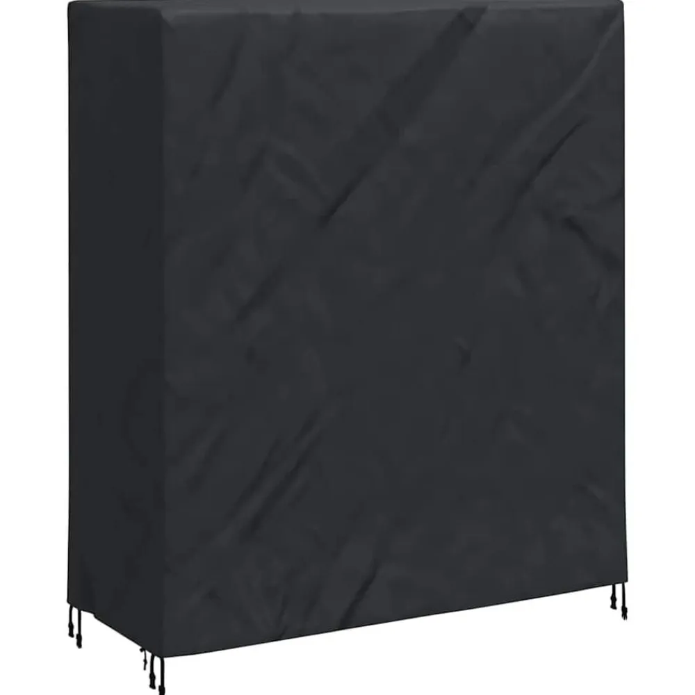 vidaXL Cubierta para Mesa de Pingpong Negro 165 x 70 x 185 cm tela New