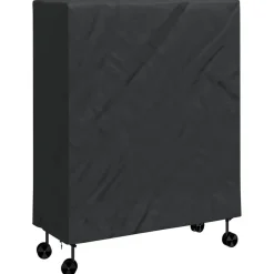 vidaXL Cubierta para Mesa de Pingpong Negro 165 x 70 x 185 cm tela New