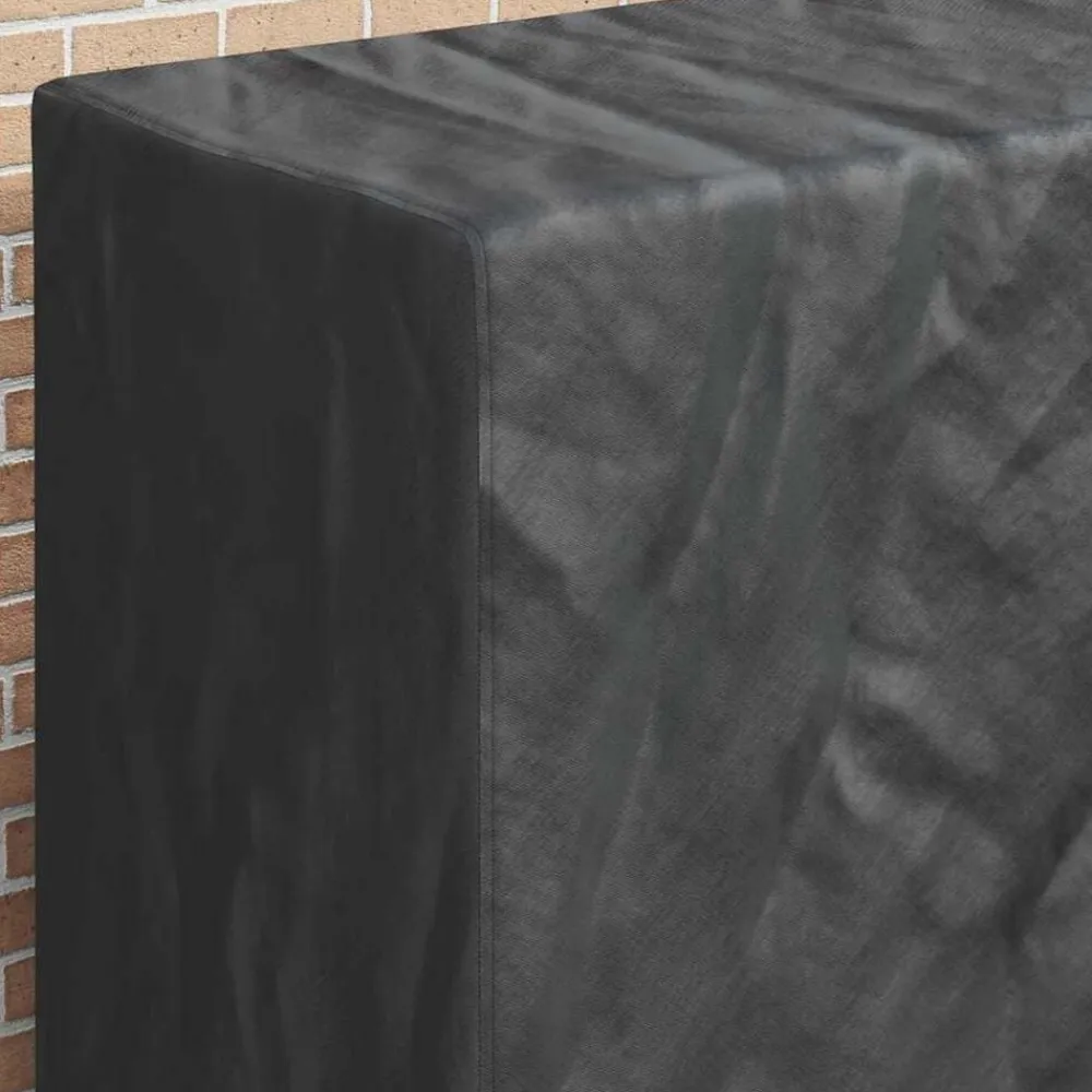 vidaXL Cubierta para Mesa de Pingpong Negro 165 x 70 x 185 cm tela New