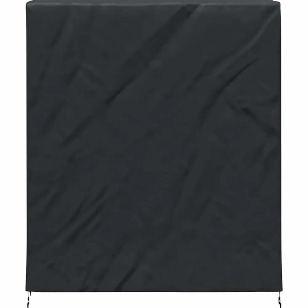 vidaXL Cubierta para Mesa de Pingpong Negro 165 x 70 x 185 cm tela New