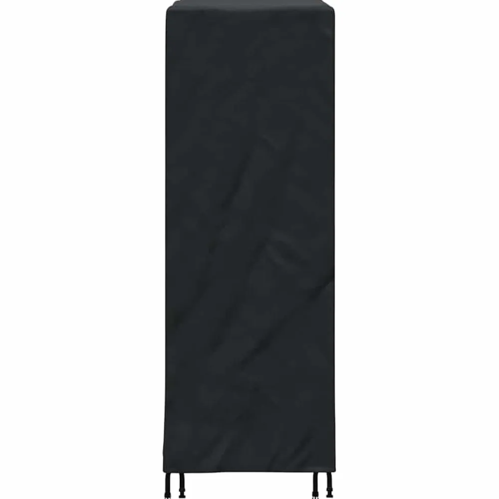 vidaXL Cubierta para Mesa de Pingpong Negro 165 x 70 x 185 cm tela New