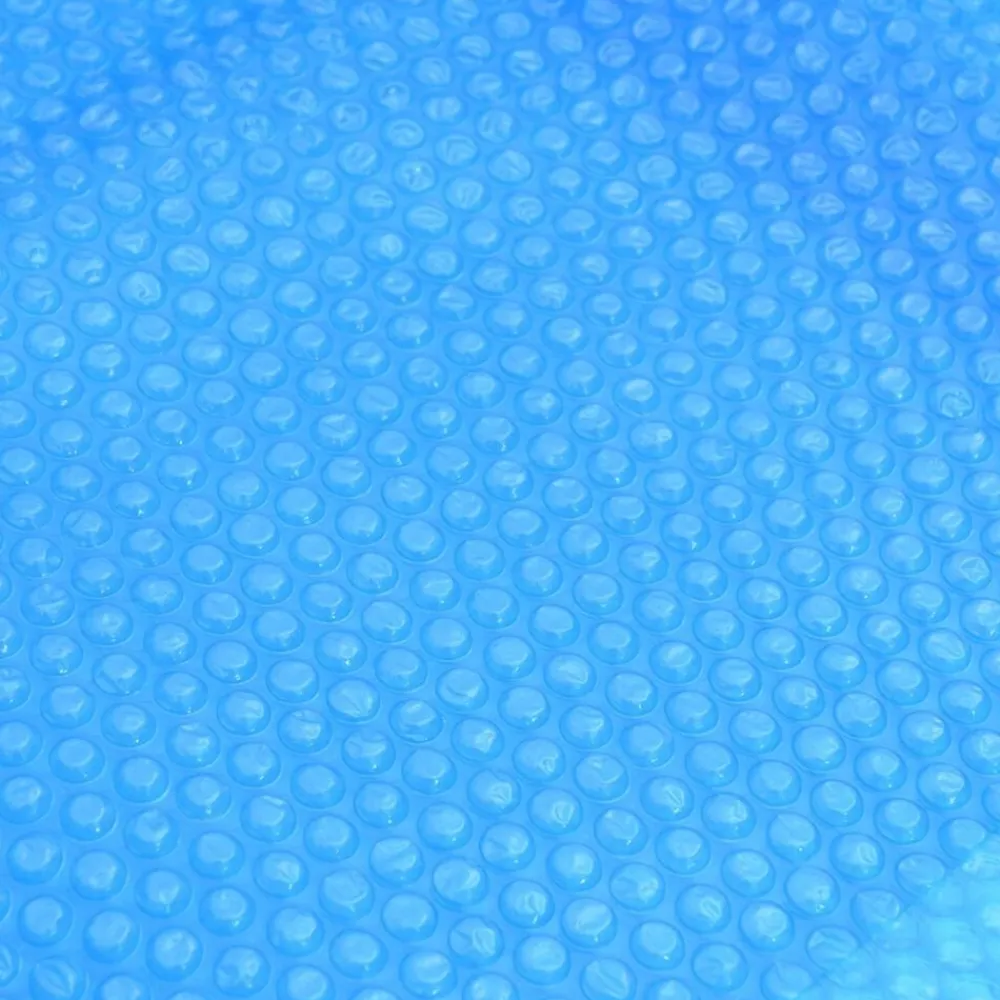 vidaXL Cubierta para piscina rectangular 732x366 cm PE Azul Hot