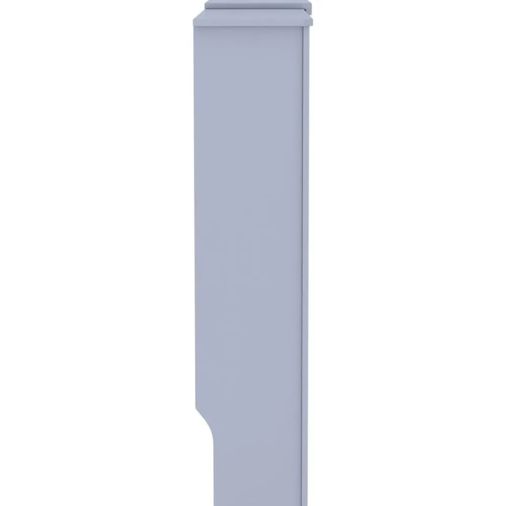 vidaXL Accesorios Para Electrodomésticos-Cubierta para radiador MDF 205 cm