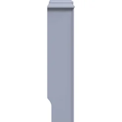 vidaXL Accesorios Para Electrodomésticos-Cubierta para radiador MDF 205 cm