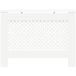 vidaXL Accesorios Para Electrodomésticos-Cubierta para radiador MDF 112x19x81,5 cm