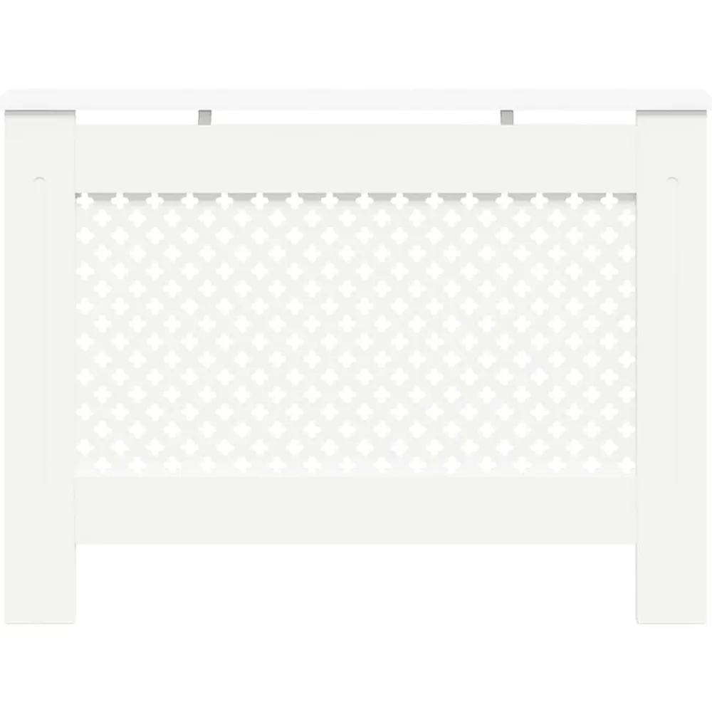vidaXL Accesorios Para Electrodomésticos-Cubierta para radiador MDF 112x19x81,5 cm