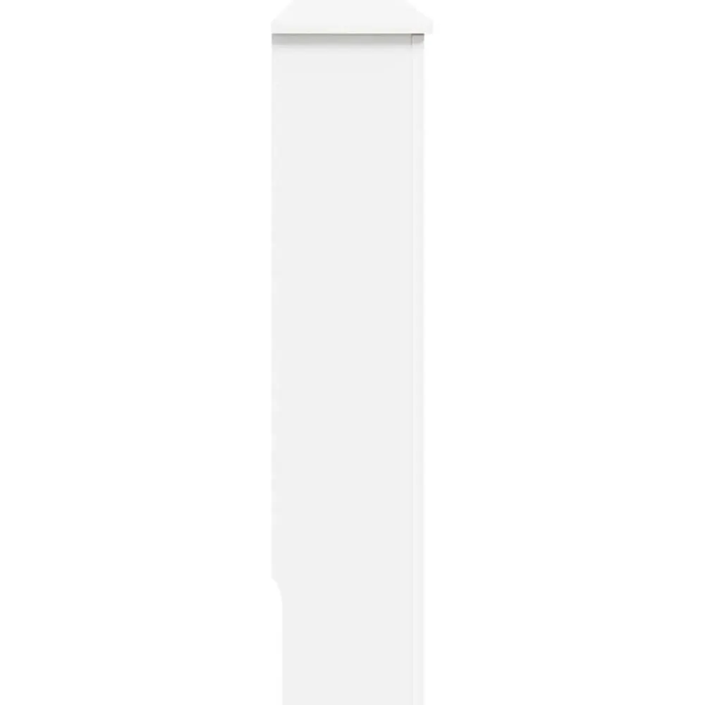 vidaXL Accesorios Para Electrodomésticos-Cubierta para radiador MDF 112x19x81,5 cm