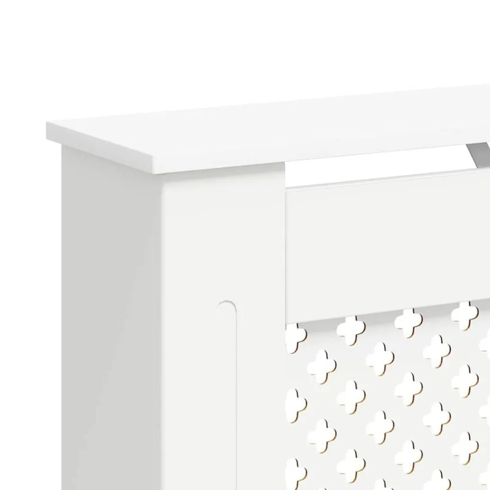 vidaXL Accesorios Para Electrodomésticos-Cubierta para radiador MDF 112x19x81,5 cm