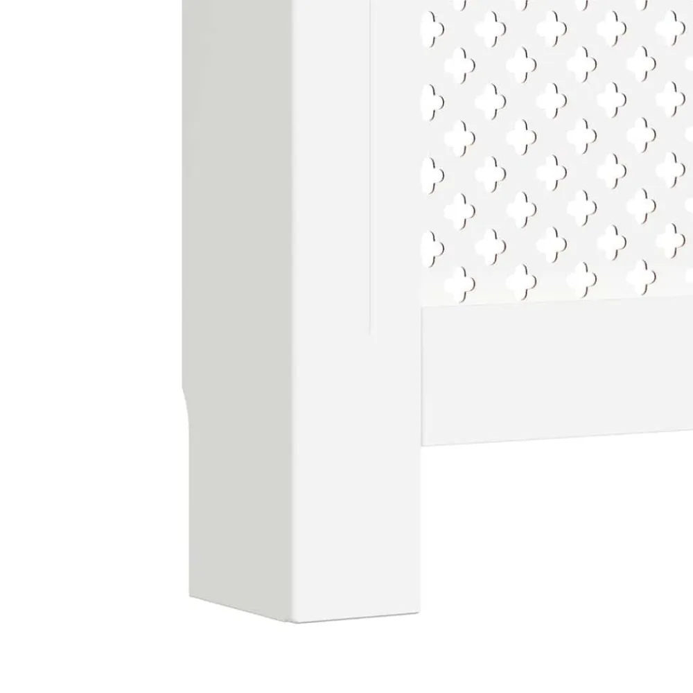 vidaXL Accesorios Para Electrodomésticos-Cubierta para radiador MDF 112x19x81,5 cm
