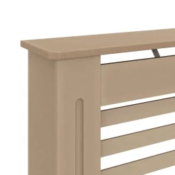 vidaXL Cubierta para radiador MDF 112x19x81,5 cm Marr&oacute;n Outlet
