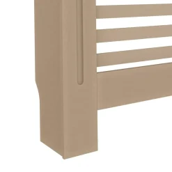 vidaXL Cubierta para radiador MDF 112x19x81,5 cm Marr&oacute;n Outlet