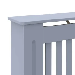 vidaXL Accesorios Para Electrodomésticos-Cubierta para radiador MDF 112x19x81,5 cm