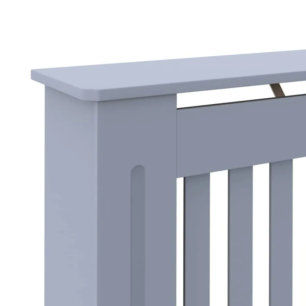 vidaXL Accesorios Para Electrodomésticos-Cubierta para radiador MDF 112x19x81,5 cm