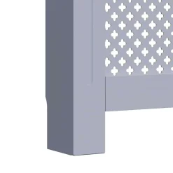 vidaXL Cubierta para radiador MDF gris 112x19x81,5 cm Antracita Sale