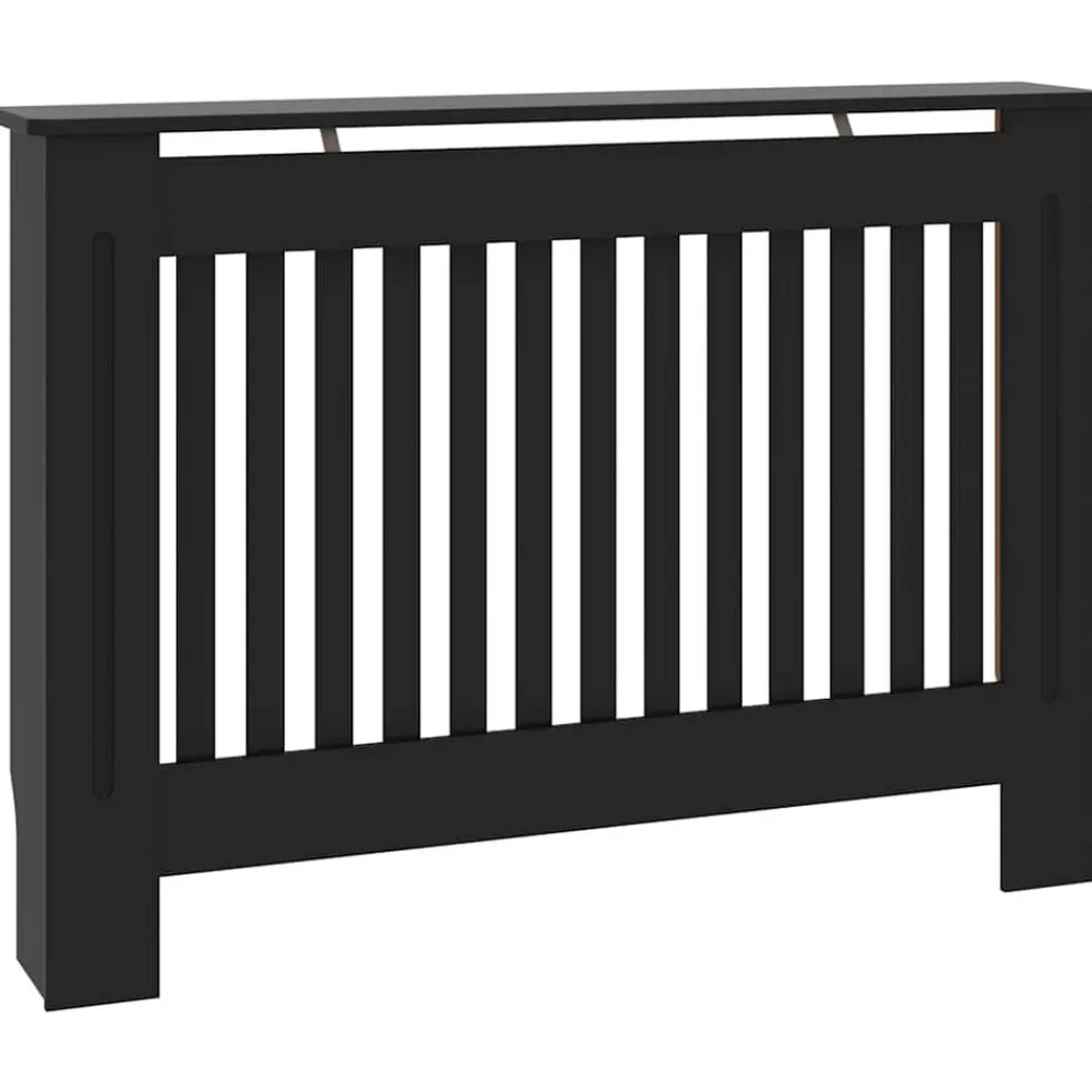 vidaXL Accesorios Para Electrodomésticos-Cubierta para radiador MDF 112x19x81,5 cm