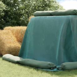vidaXL Cubierta para silo Verde 6 x 5 m HDPE Sale