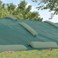 vidaXL Cubierta para silo Verde 6 x 5 m HDPE Sale