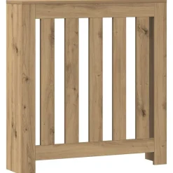 vidaXL Cubierta radiador madera ingeniería artisan 78x20x82 cm Roble Outlet