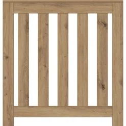 vidaXL Cubierta radiador madera ingeniería artisan 78x20x82 cm Roble Outlet