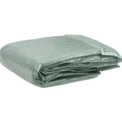 vidaXL Cubierta repuesto de invernadero (4,5 m²) 300x150x200 cm Verde Discount