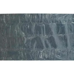 vidaXL Piscina Y Spa-Cubierta solar de piscina de PE flotante negro y azul 1200x600cm