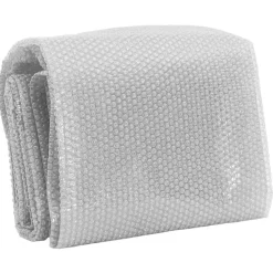 vidaXL Cubierta solar de piscina de PE flotante 260x160 cm Gris Best