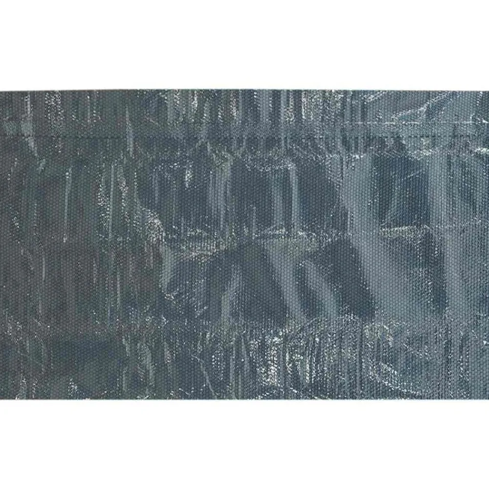 vidaXL Piscina Y Spa-Cubierta solar de piscina de PE flotante negro y azul 500x300cm