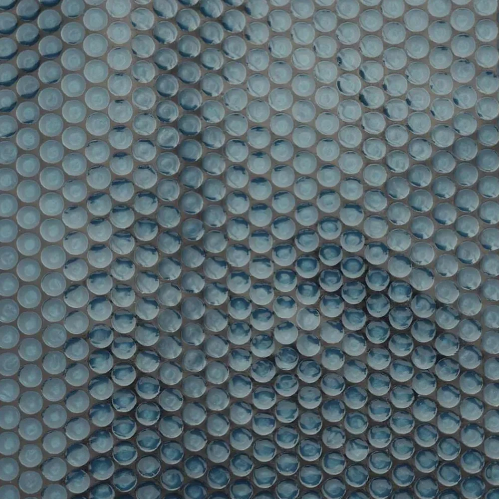 vidaXL Piscina Y Spa-Cubierta solar de piscina de PE flotante negro y azul 500x300cm