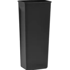 vidaXL Productos Del Hogar-Cubo basura con pedal antihuellas 30L acero inoxidable