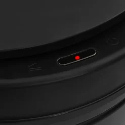 vidaXL Cubo de basura con sensor automático 80L acero al carbono Negro Sale