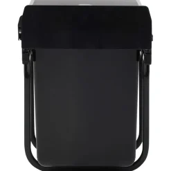 vidaXL Productos Del Hogar-Cubo de basura extraíble en armario de cocina cierre suave 20 L
