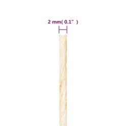 vidaXL Cuerda 100% sisal 2 mm 300 m Best