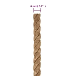 vidaXL Cuerda 100% yute 6 mm 500 m Online