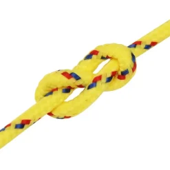 vidaXL Cuerda de barco polipropileno 2 mm 25 m Amarillo