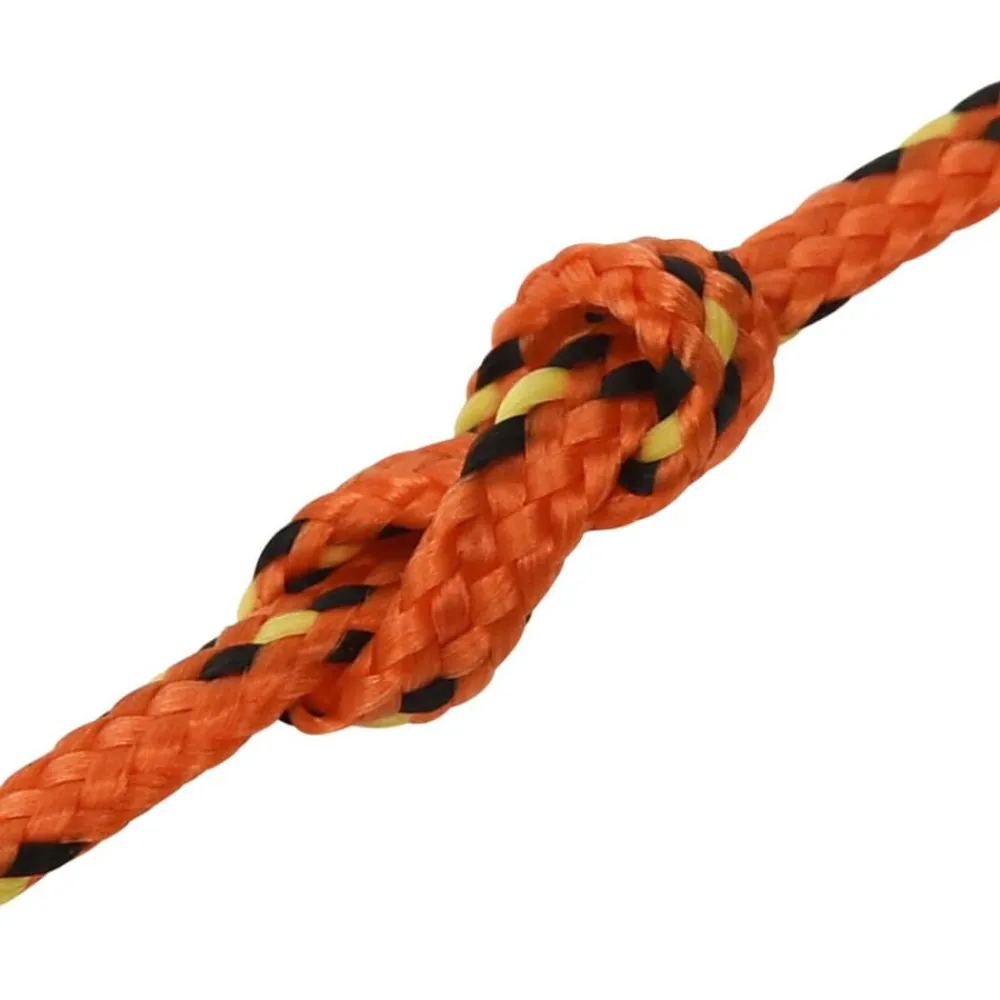 vidaXL Cuerda de barco polipropileno 2 mm 25 m Naranja Sale
