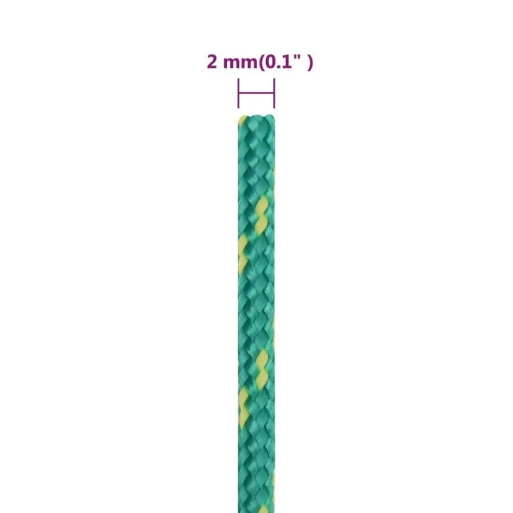 vidaXL Accesorios De Bricolaje-Cuerda de barco polipropileno 2 mm 25 m
