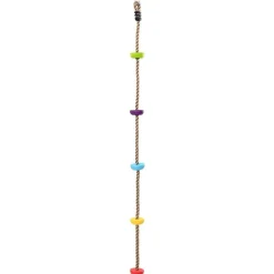 vidaXL Cuerda de Escalada Multicolor 10,5 x 10,5 x 201 cm Poliéster New