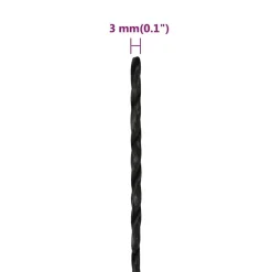 vidaXL Accesorios De Bricolaje-Cuerda de trabajo polipropileno 3 mm 25 m