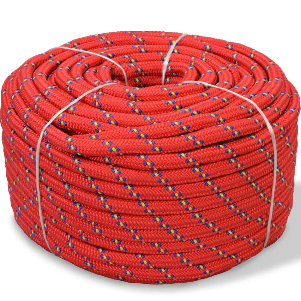 vidaXL Accesorios De Bricolaje-Cuerda marina de polipropileno 6 mm 100 m