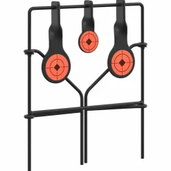 vidaXL de restablecimiento Negro 26 x 13 x 31 cm Acero Outlet