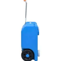 vidaXL Depósito de agua con ruedas para camping 25 L Azul Clearance