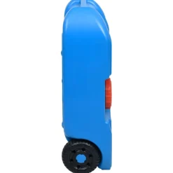 vidaXL Depósito de agua con ruedas para camping 40 L Azul Online