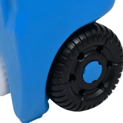 vidaXL Depósito de agua con ruedas para camping 40 L Azul Online
