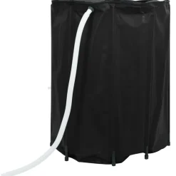 vidaXL Depósito de agua plegable con grifo PVC 750 l Negro Hot