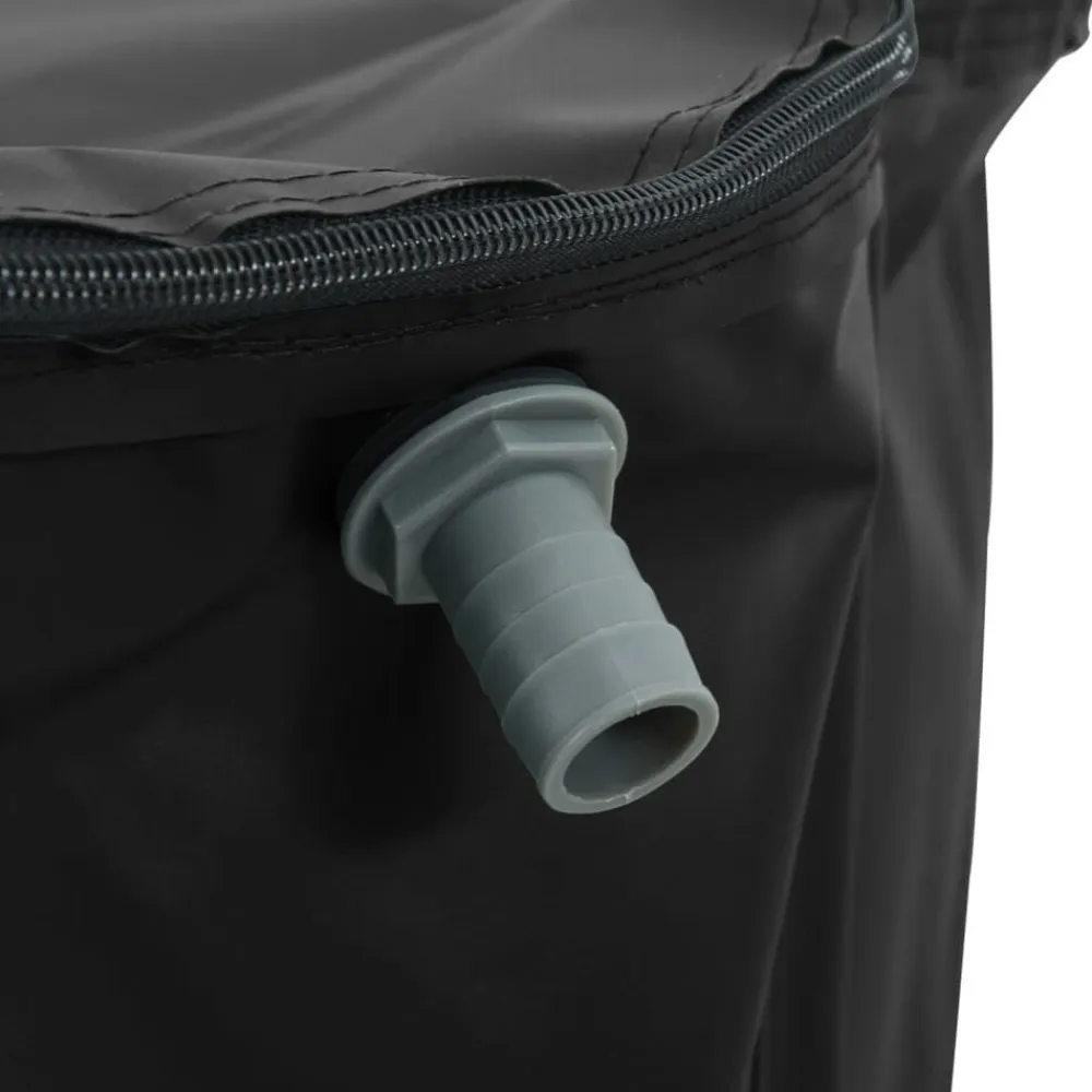 vidaXL Depósito de agua plegable con grifo PVC 750 l Negro Hot