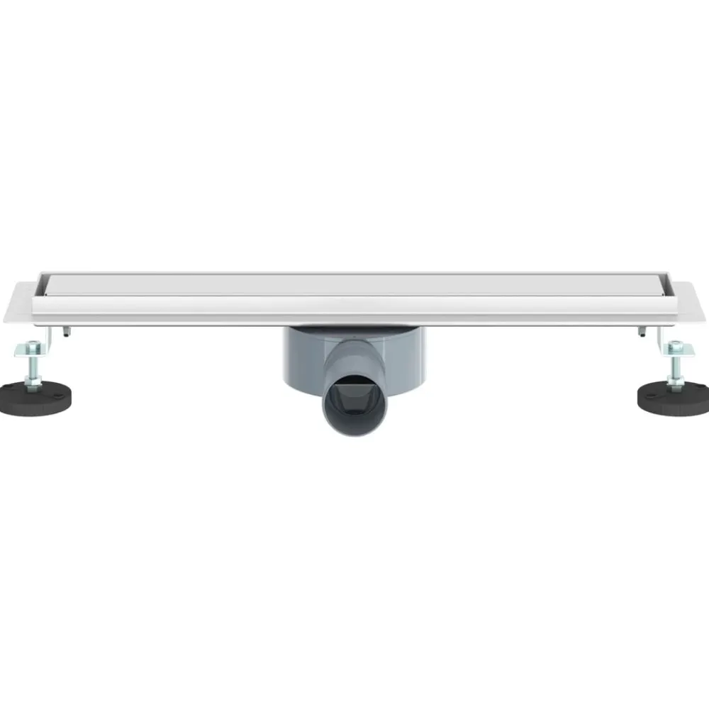 vidaXL Desagüe de ducha 2 en 1 con sifón de 360° Plateado Discount