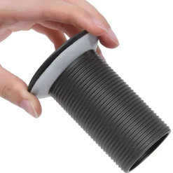 vidaXL Fontanería-Desagüe de empuje sin función desbordamiento 6,4x6,4x9,1cm