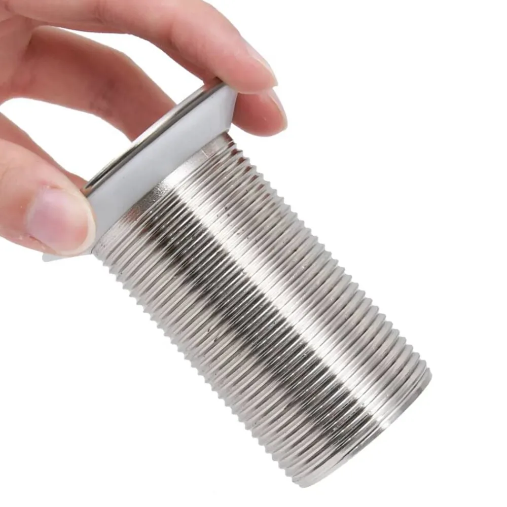 vidaXL Fontanería-Desagüe empuje sin función desbordamiento 6,4x6,4x9,1cm