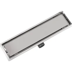 vidaXL Desagüe lineal de ducha de acero inoxidable 530x140 mm Outlet