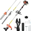 vidaXL Desbrozadora multifunción 4 en 1 color naranja 52 cc 1,45 kW Discount